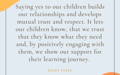 Saying ‘Yes’ to Our Children